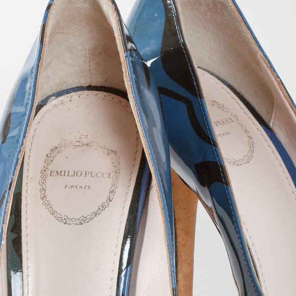 Emilio Pucci Abstract Caged Pumps - Picture 9 of 9